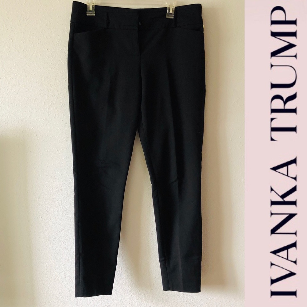 Black skinny dress pants